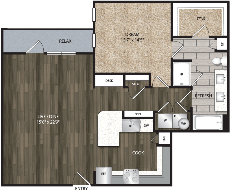 Floor Plan - A1I