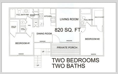2BR / 2BA - 2BR / 2BA
