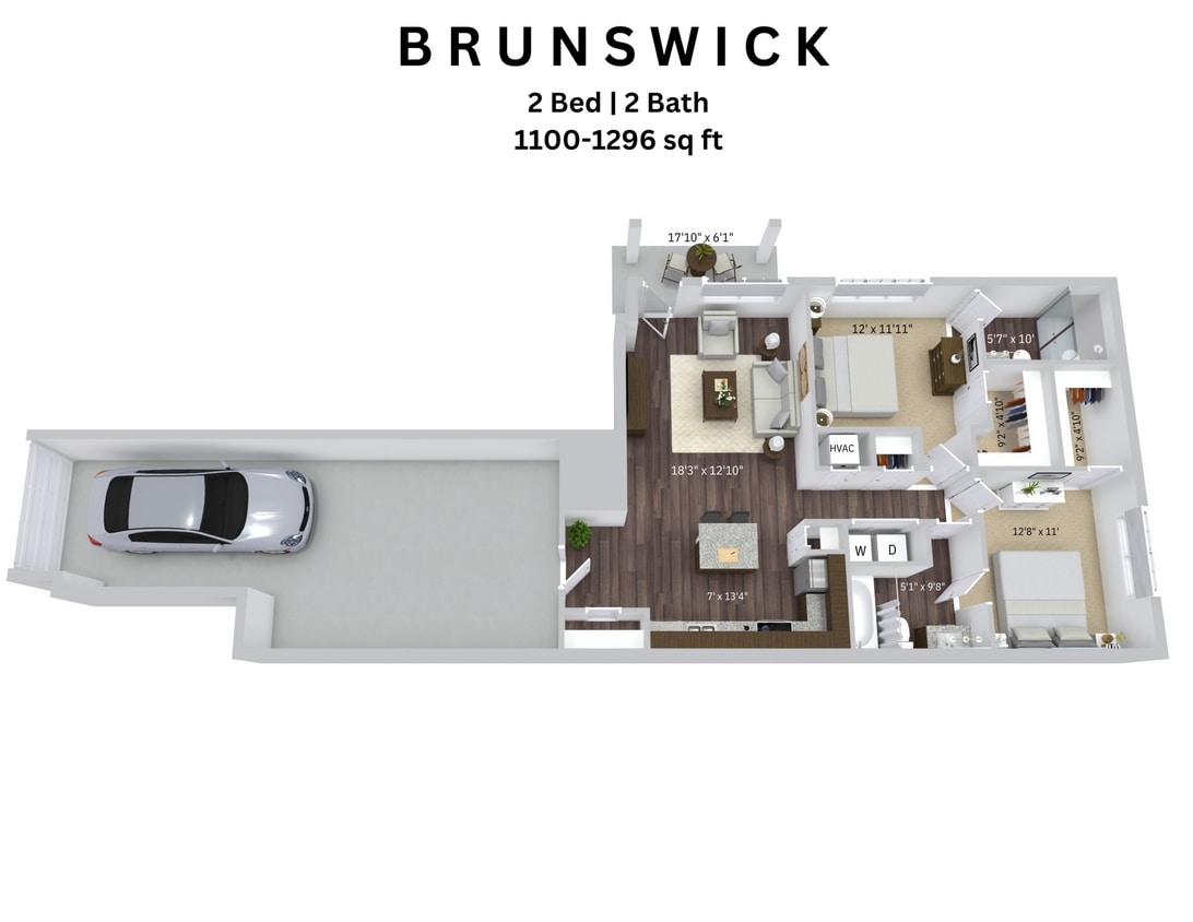 Floor Plan - Brunswick
