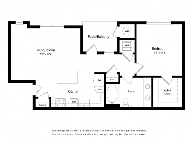 Floor Plan - 1X1 C