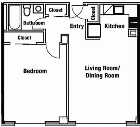 One Bedroom - One Bedroom