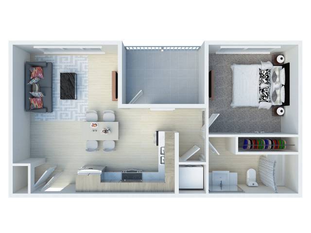 Floor Plan - The Madrid