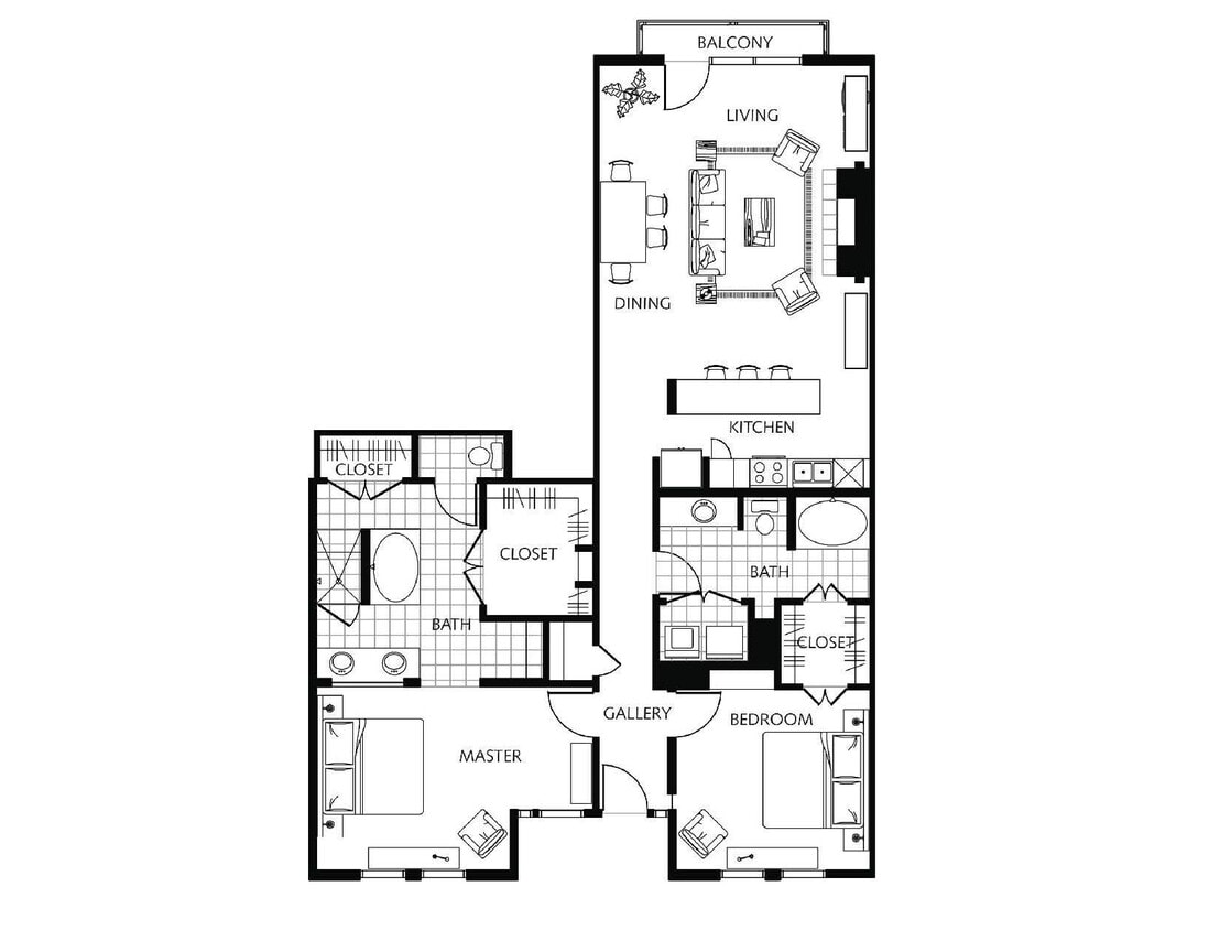 Floor Plan - Oaks 4C.A6.2