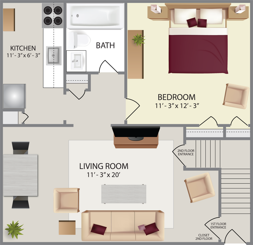 Floor Plan - Franklin Classic