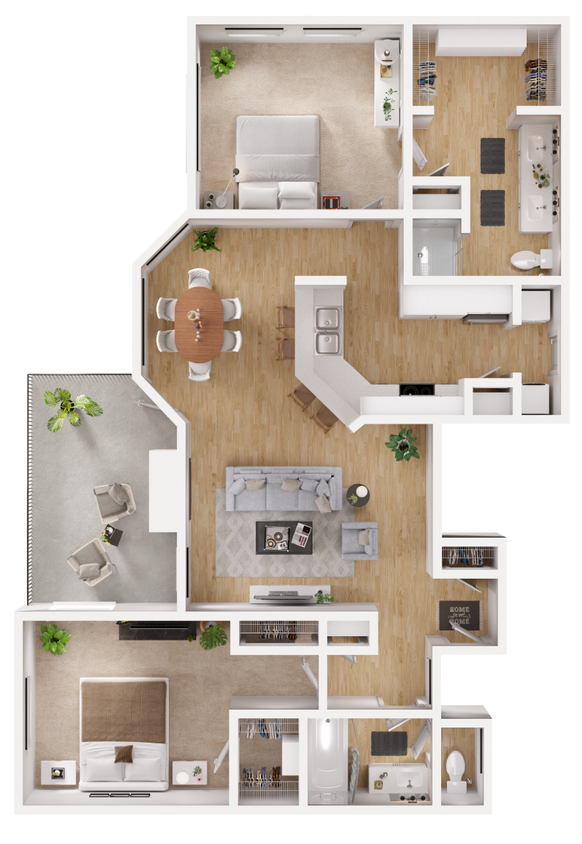 Floor Plan - Redbud