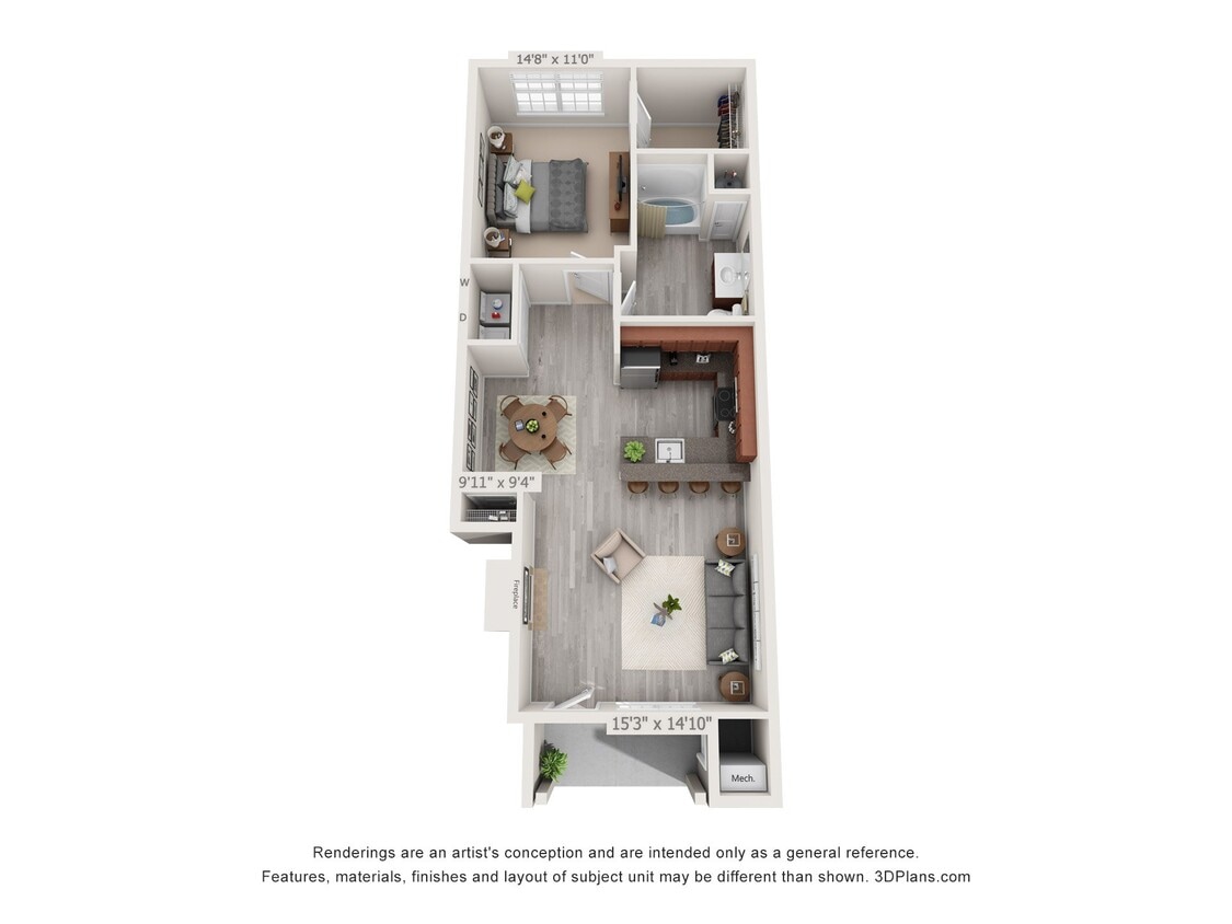 Floor Plan - The Franklin