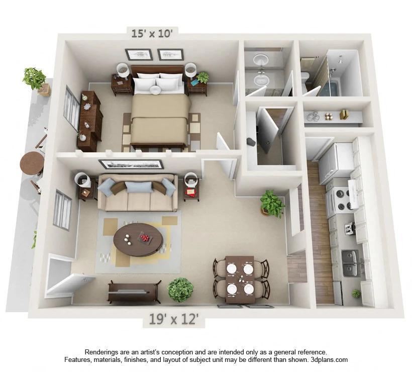 Floor Plan - Renovated Amber