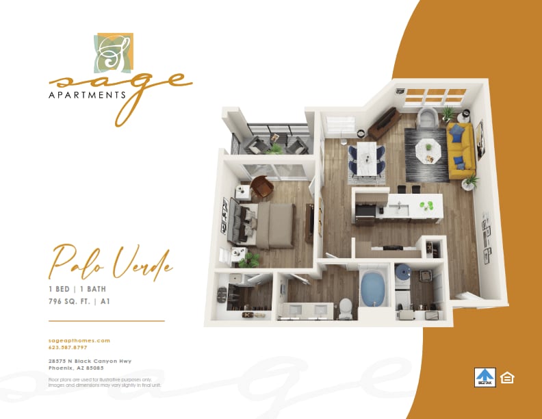 Floor Plan - Phase 2: Palo Verde