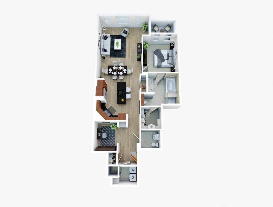 Floor Plan - Maple with Den