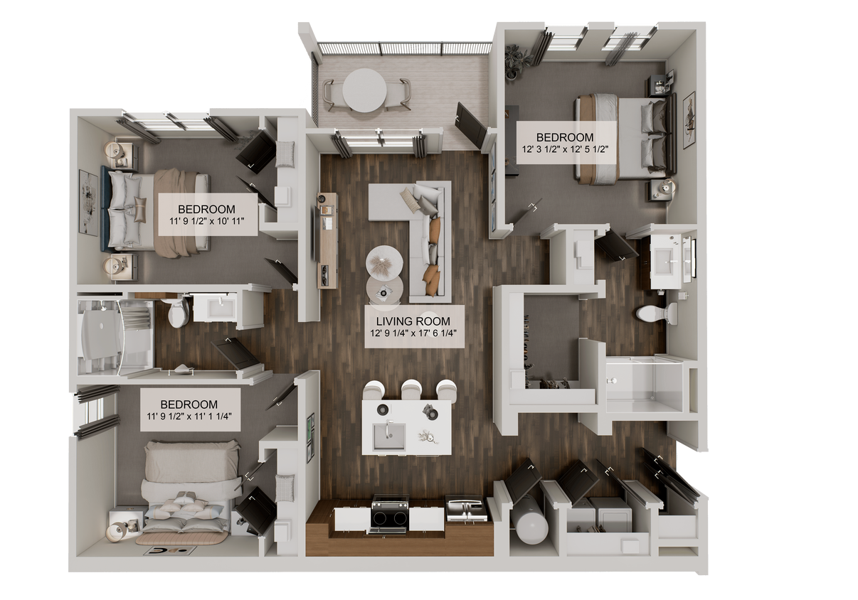 Floor Plan - The Volume (C1)