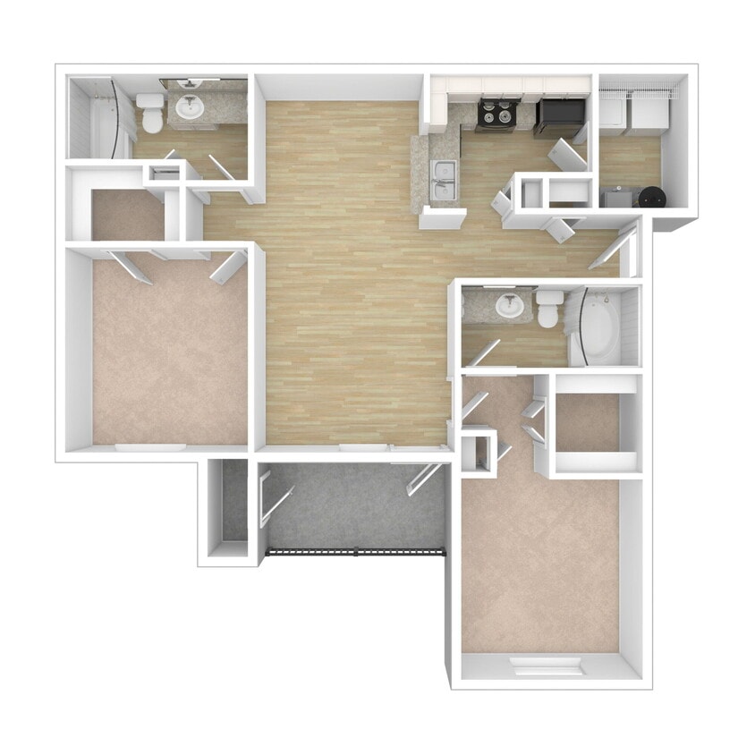 Floor Plan - The Cobblestone