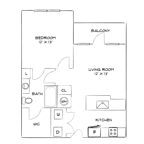Floor Plan - Design 1A