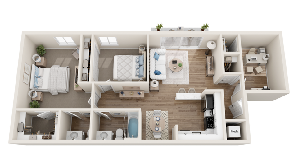 2x2 - Chesapeake with Den