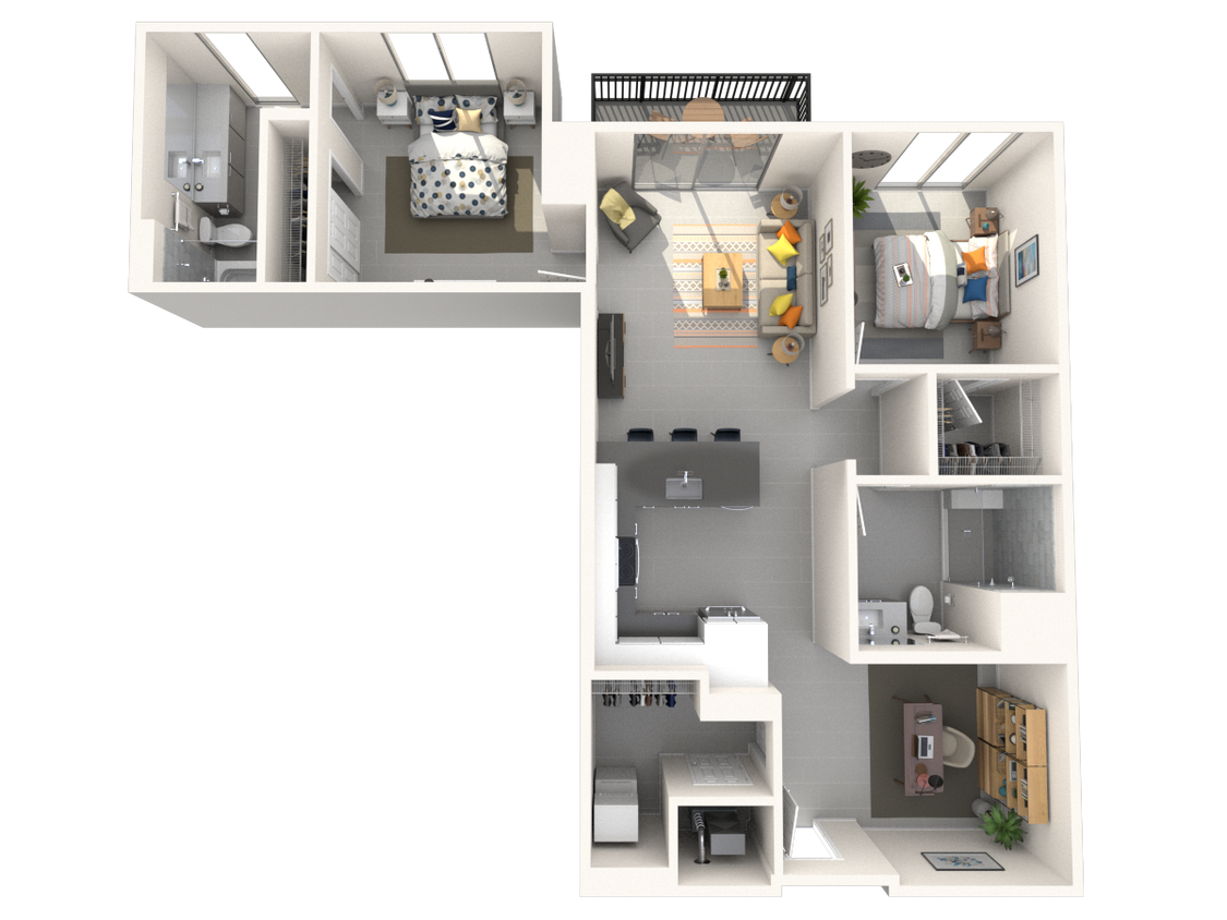 Floor Plan - BS1 - South Residence