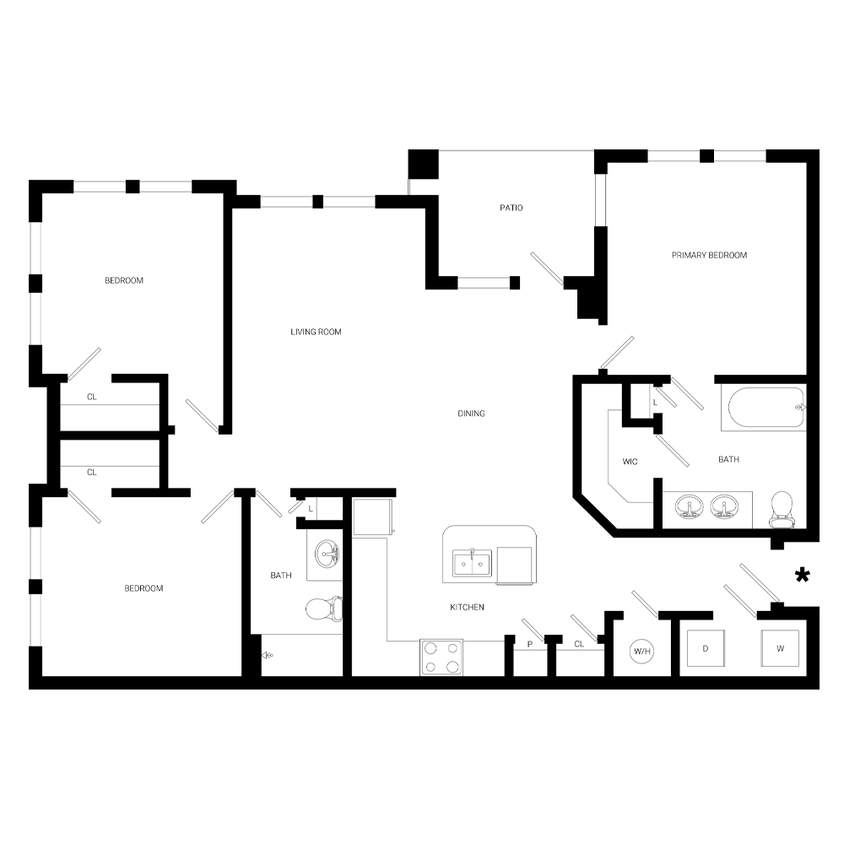 Floor Plan - Adams