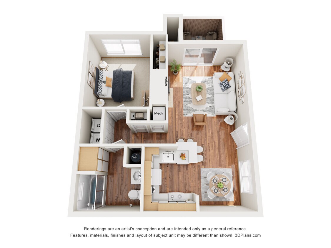 Floor Plan - Residence 2 Upgraded