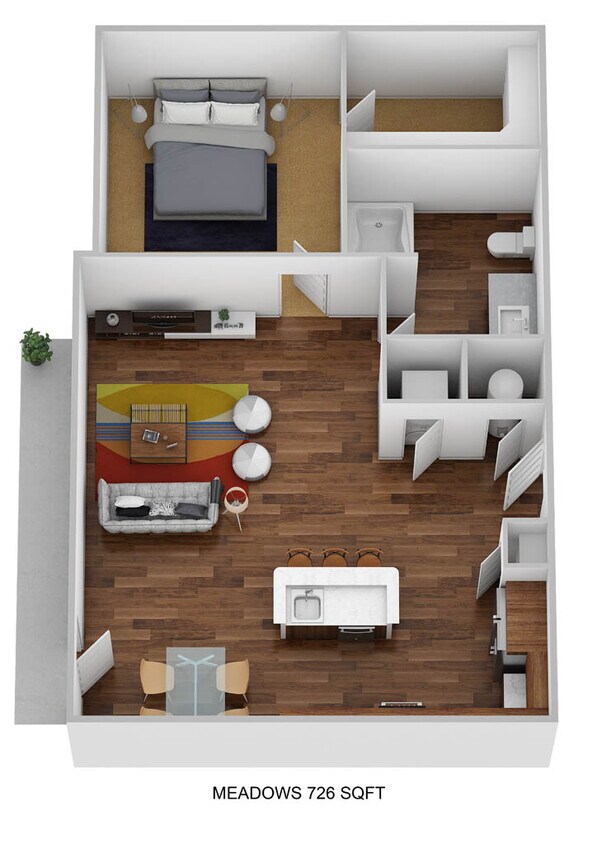Floor Plan - A1D-M