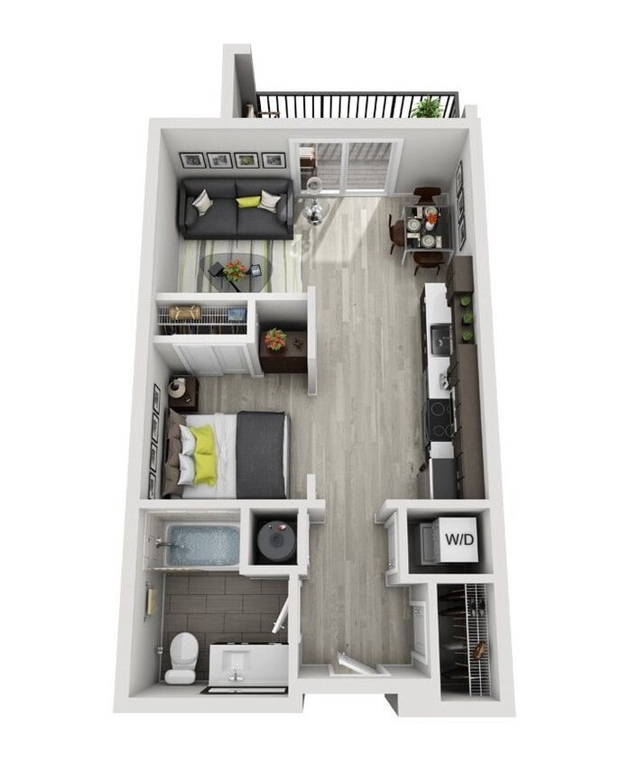 Floor Plan - A2 (Studio)