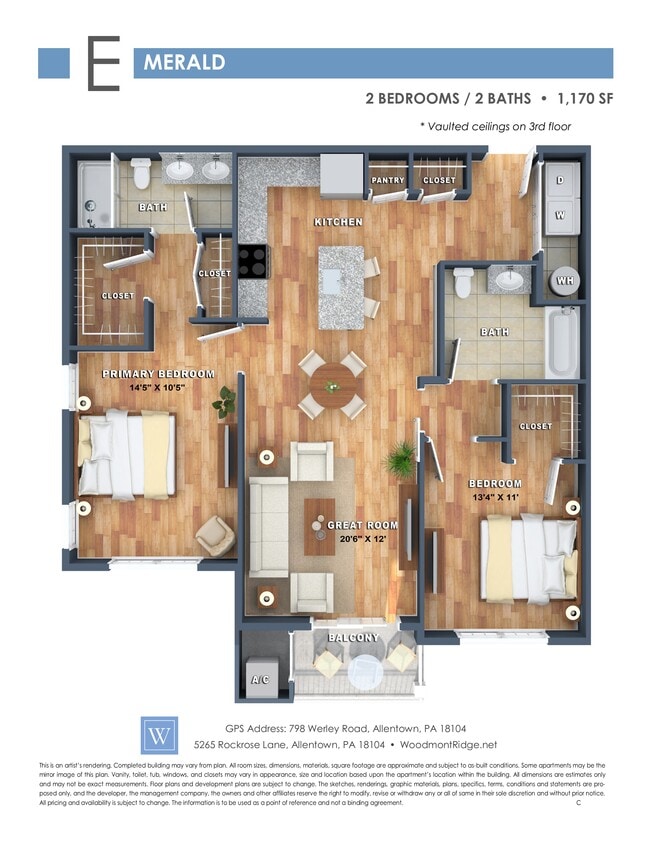 Floor Plan - Emerald