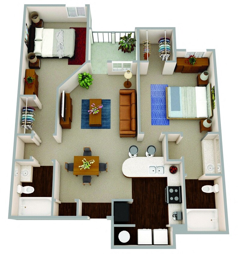 Floor Plan - The Hudson