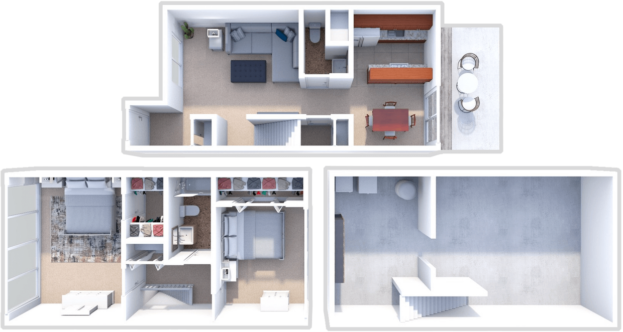 Floor Plan - Townhome