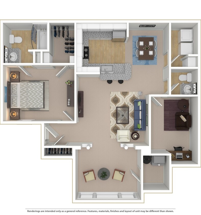 Floor Plan - Randolph With Sunroom - A7C