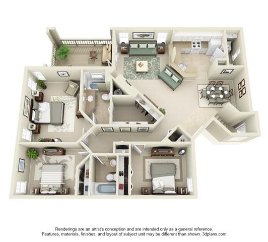 Floor Plan - Hollyhock IIB