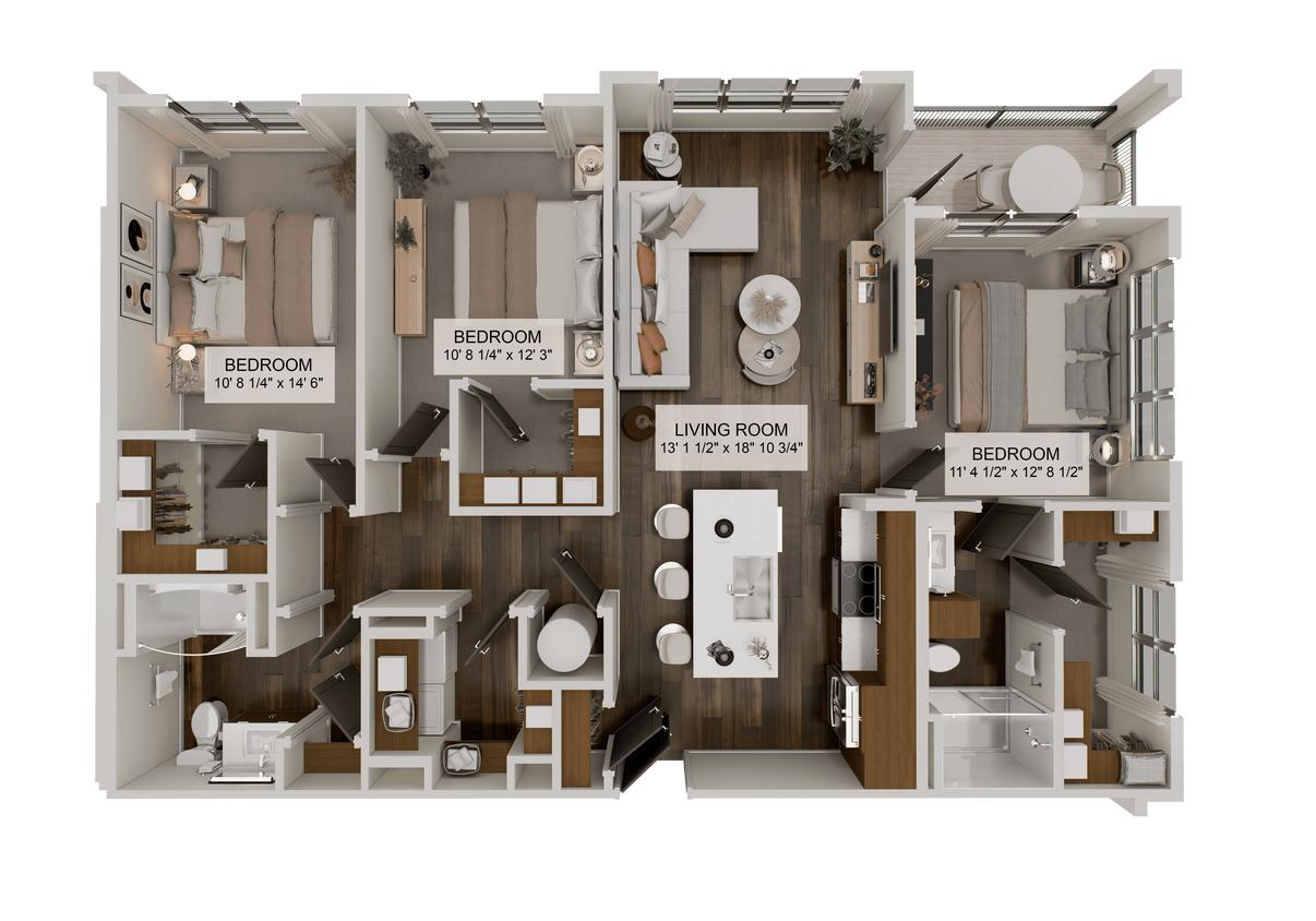 Floor Plan - Pinnacle (C1) 