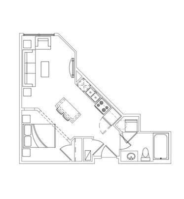 Floor Plan - The Chrysler