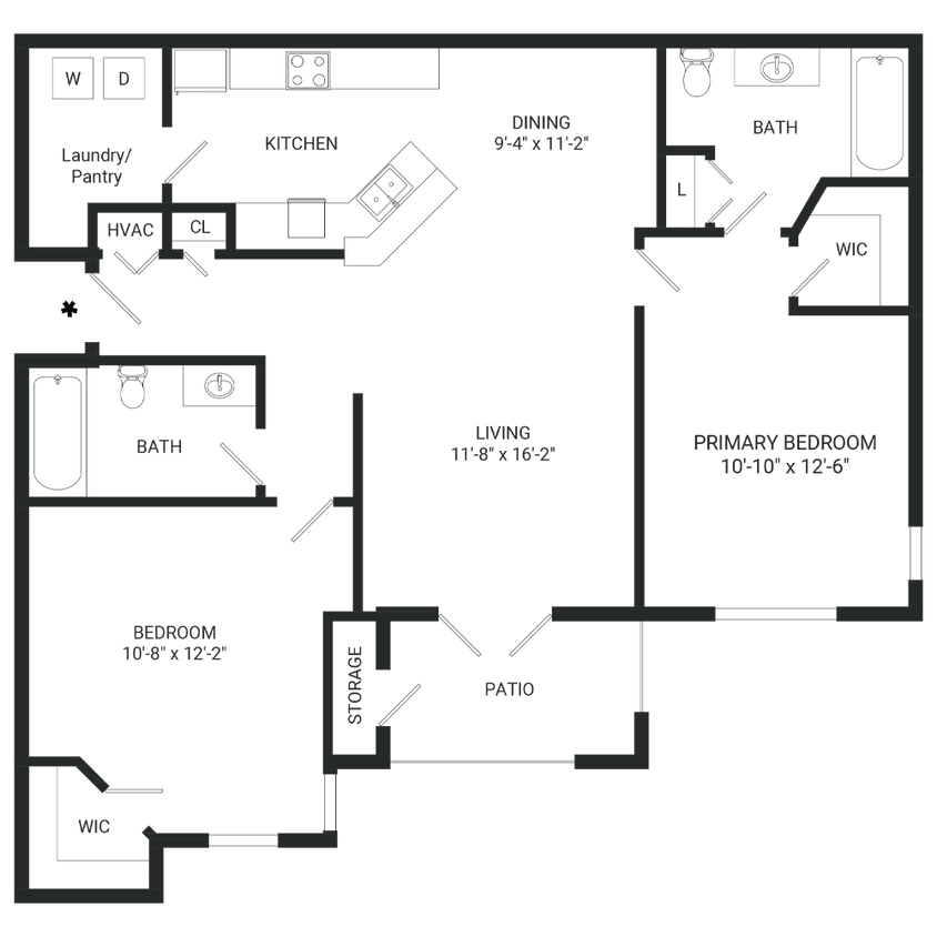 Floor Plan - The Lance