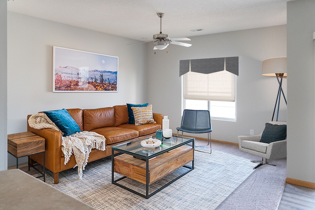 Floor Plan - 2 Bedroom 2 bath