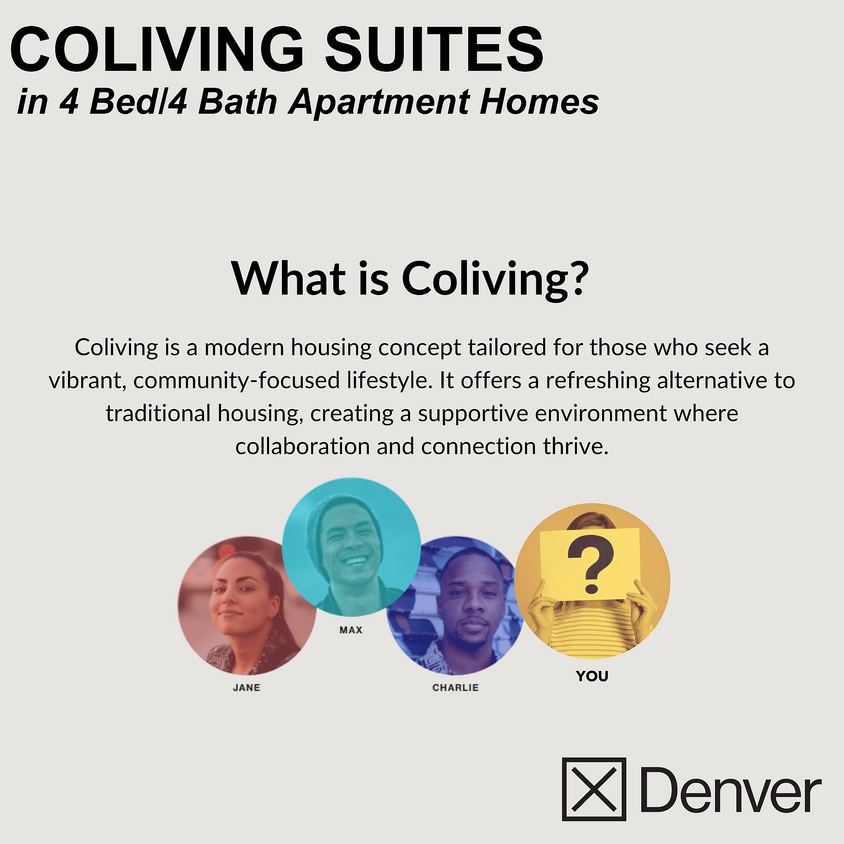 What is Coliving? - COLIVING Suites in 4 BR/4BA - 1A