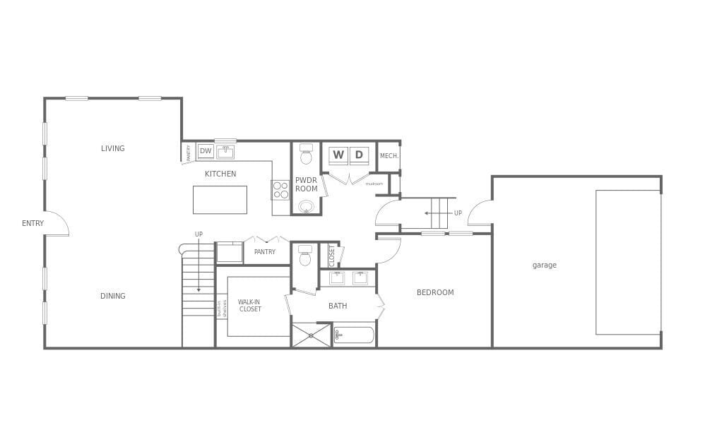 Floor Plan - TH2