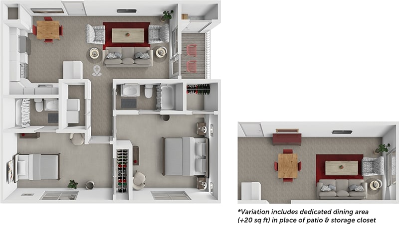 Floor Plan - The Hampton
