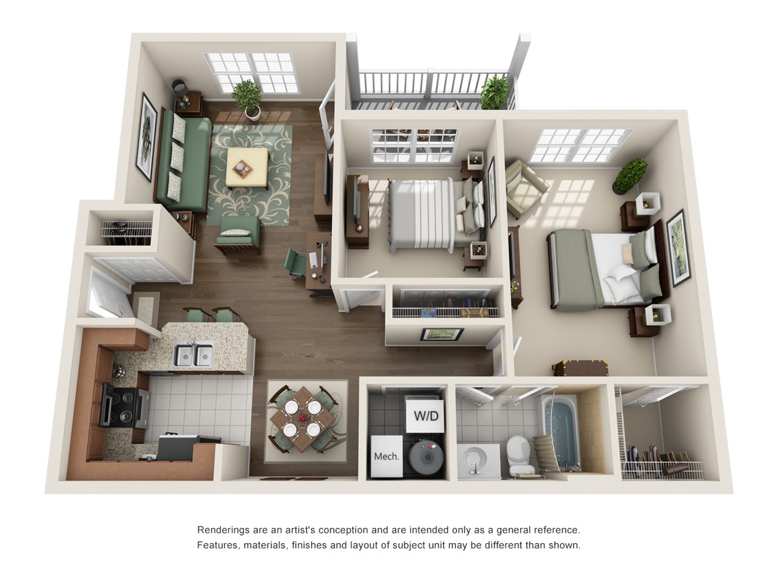 Floor Plan - Hampton