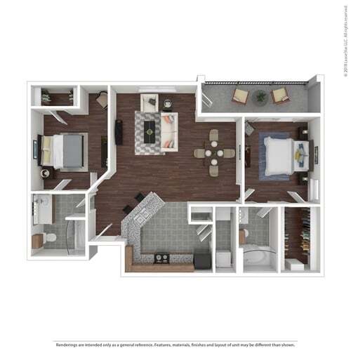 Floor Plan - B2 Renovated