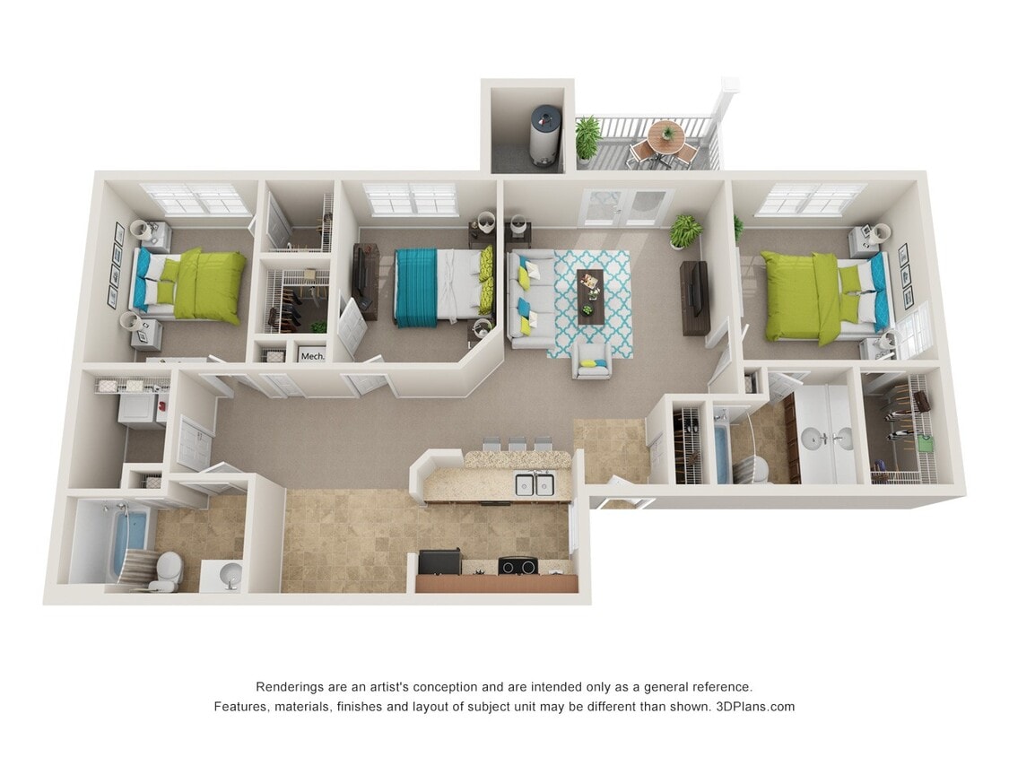 Floor Plan - The Ocracoke
