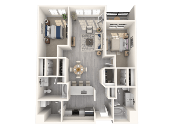 Floor Plan - The Valencia