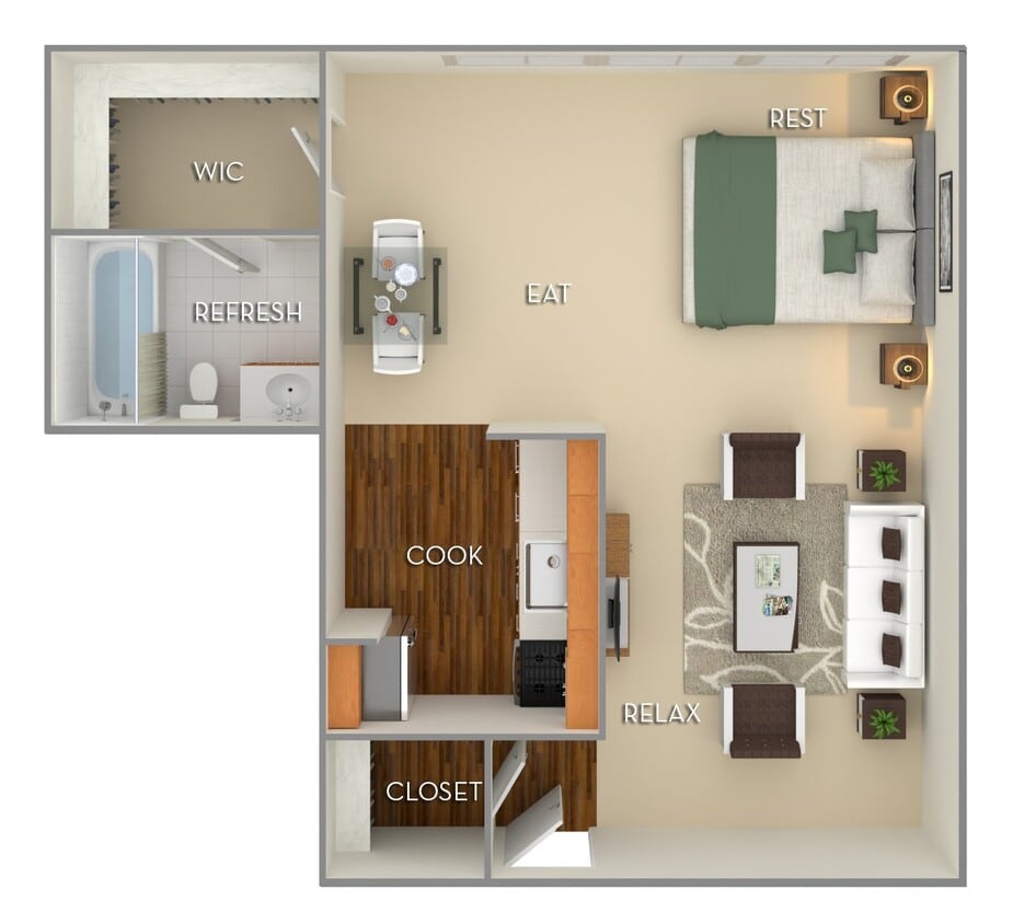 Floor Plan - Potomac A