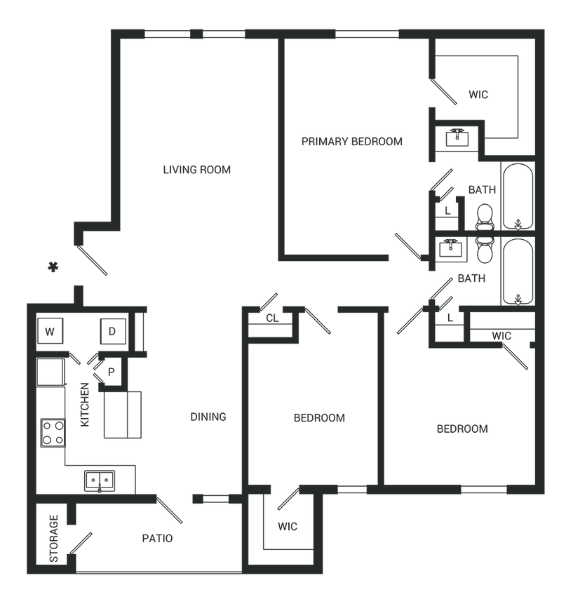 Floor Plan - Scarlet