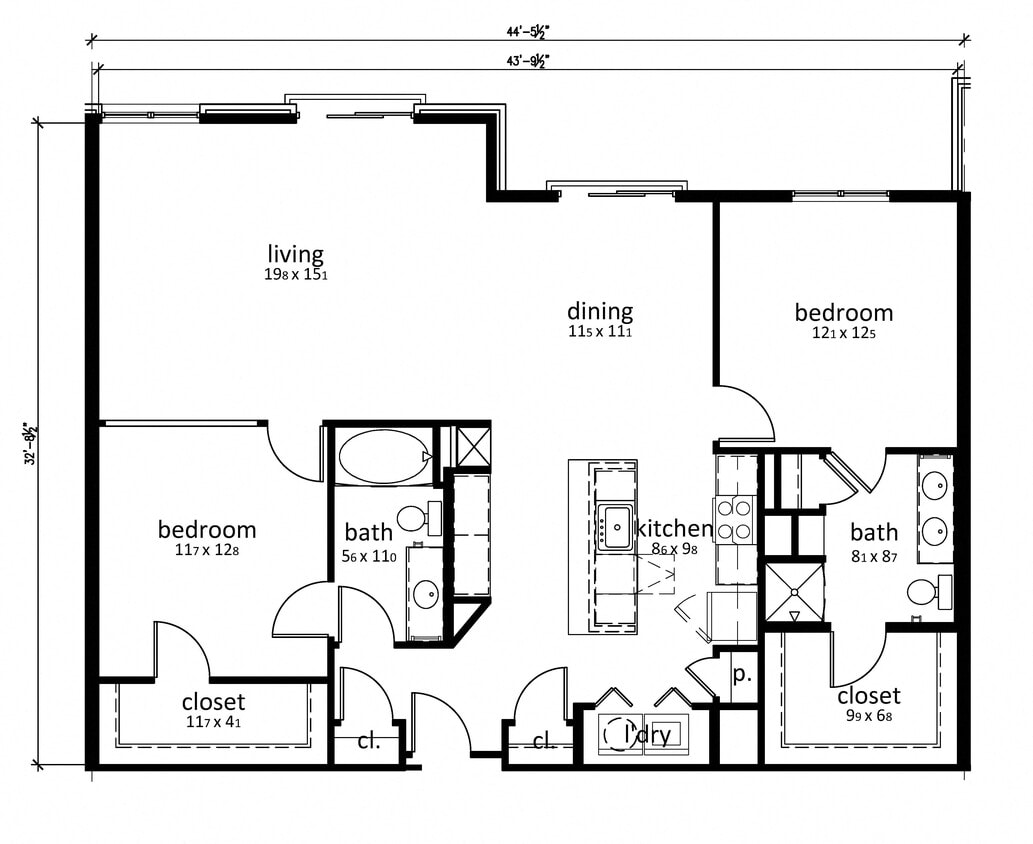 Floor Plan - St. Petersburg