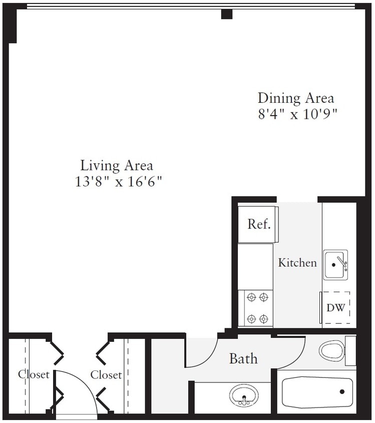 Floor Plan - S1-625sq-Tier12-19