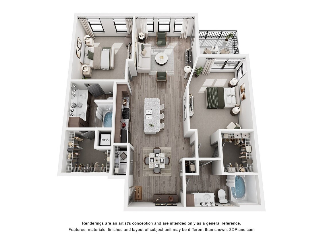 Charlotte 2 Bed 2 Bath - Charlotte