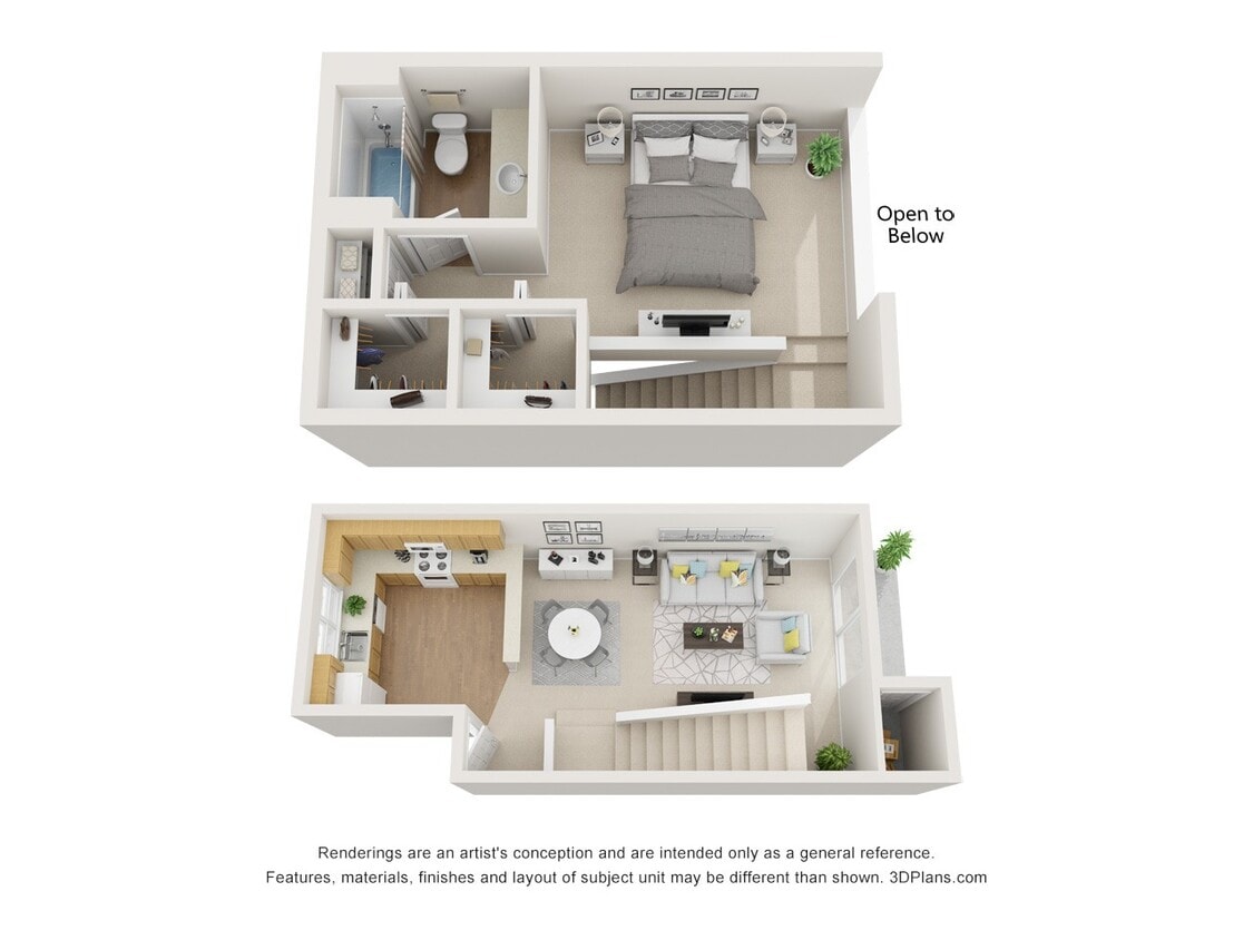 Floor Plan - T1 - Townhome