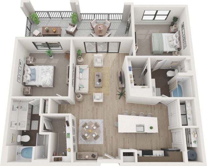 Floor Plan - B1 Windsor
