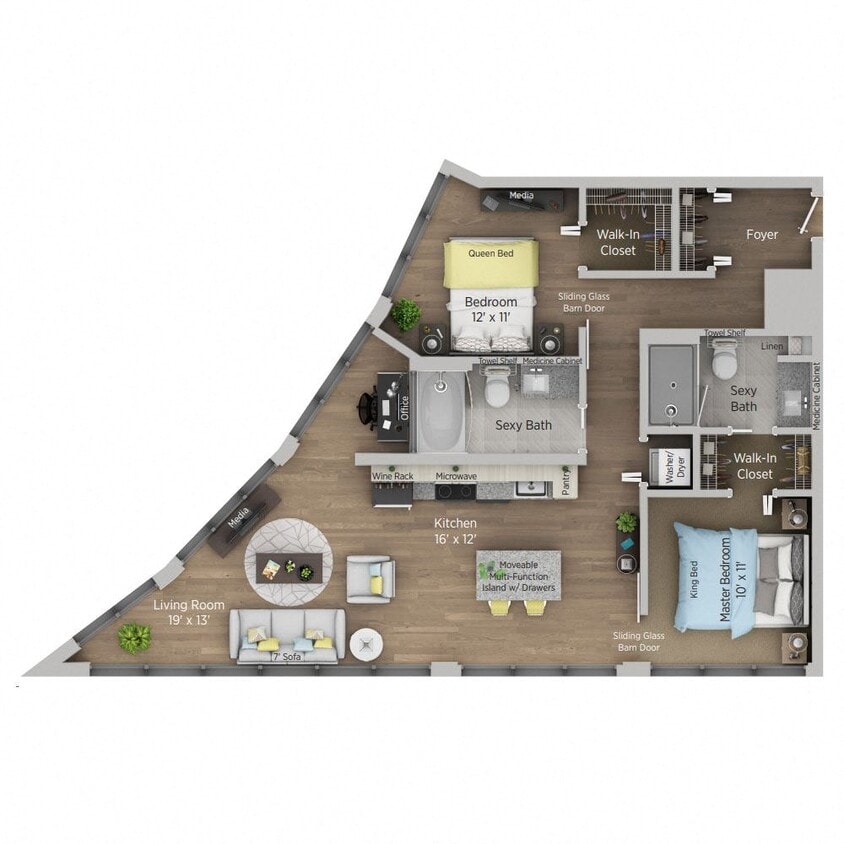 Floor Plan - C1p- Premium