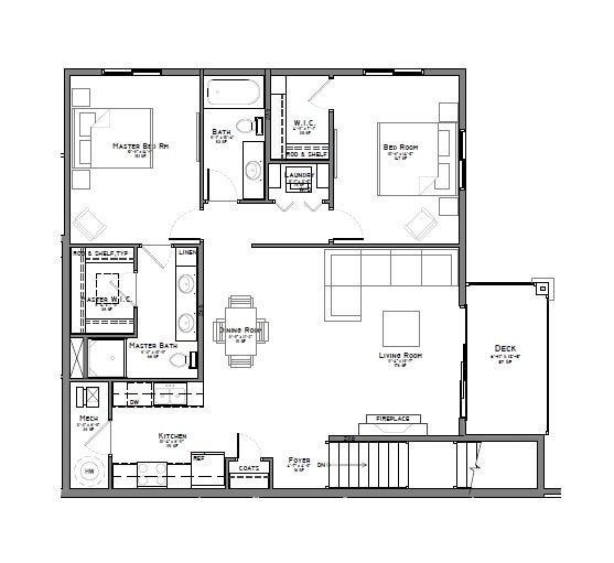 Floor Plan - Valencia Townhome