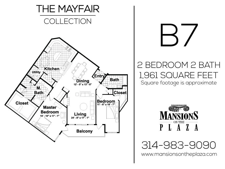 Floor Plan - Mayfair - B7