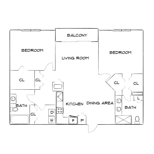 Floor Plan - Design 2B