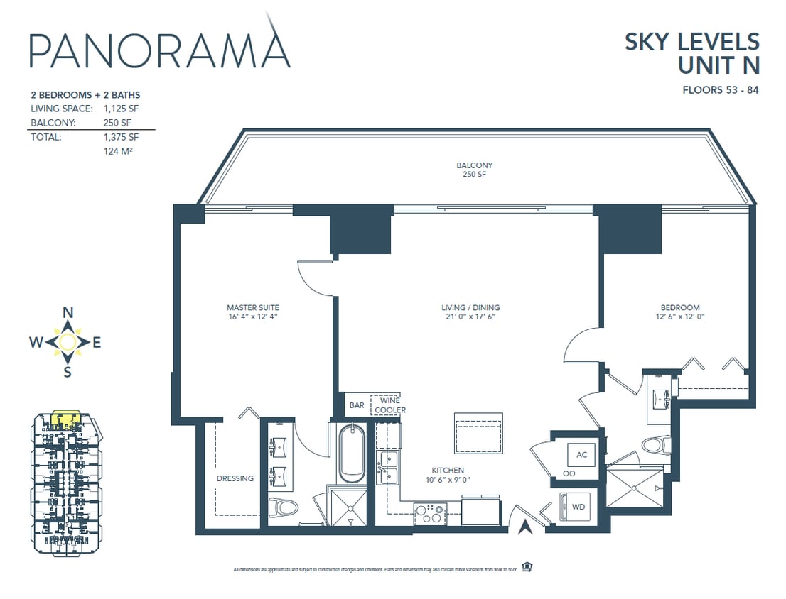 Floor Plan - N Line - Sky Level